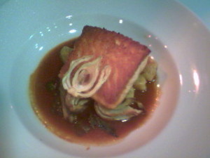 Salmon with Roasted Fennel and Tomato Fennel Broth Salmon & Fennel