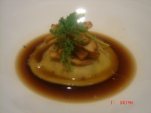 Wild Mushroom Ravioli with Porcini